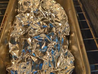 Plačiakė po krapų-muštardos padažu su konjaku Žingsnis 4