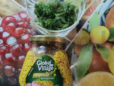 Plačiakė po krapų-muštardos padažu su konjaku Žingsnis 7