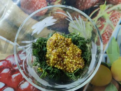 Plačiakė po krapų-muštardos padažu su konjaku Žingsnis 8