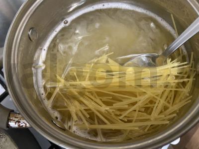 Makaronai su kalakutų širdelėmis padaže Žingsnis 6