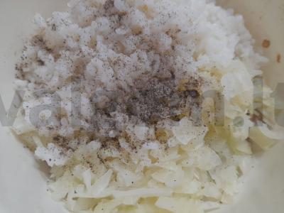 Patingėti kopūstai su jautienos faršu ir prieskoniais Žingsnis 8