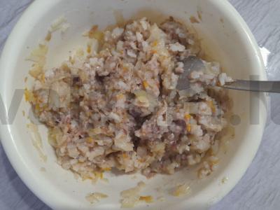 Patingėti kopūstai su jautienos faršu ir prieskoniais Žingsnis 11