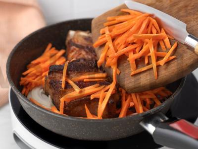 Plovas su mašu ir jautienos šonkauliais Žingsnis 3