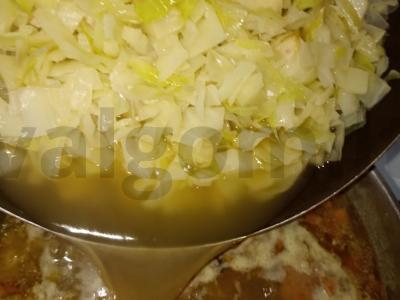 Sriuba su daržovių apkepu ir troškiniu Žingsnis 11