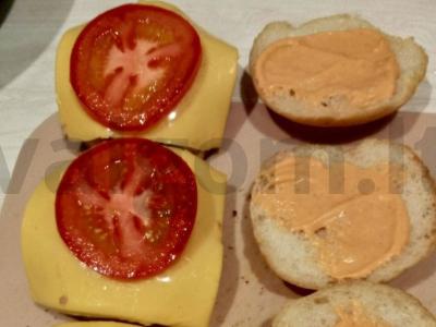 Mini burgeriai su naminiu kotletu Žingsnis 10