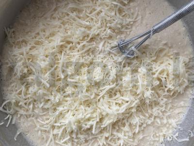 Blynai su halumi sūriu ir morkų žolelėmis Žingsnis 7