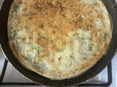 Blynai su halumi sūriu ir morkų žolelėmis Žingsnis 12