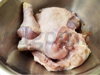 Skani kepta vištiena Žingsnis 1