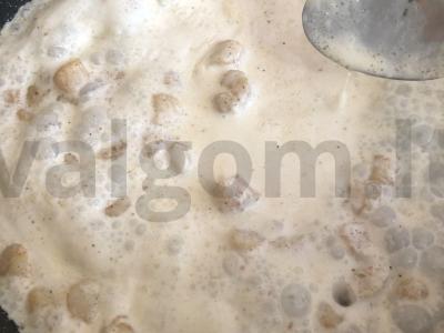 Makaronai su jūros midijomis Žingsnis 7