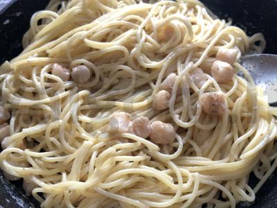 Makaronai su jūros midijomis Žingsnis 9