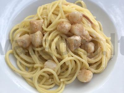 Makaronai su jūros midijomis pagrindine nuotrauka