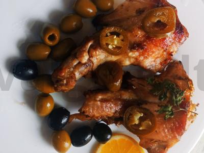 Vištienos kaklai su rozmarinu pagrindine nuotrauka