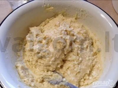 Varškės rutuliukai Žingsnis 2