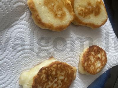 Varškės blynai per 15 minučių Žingsnis 9