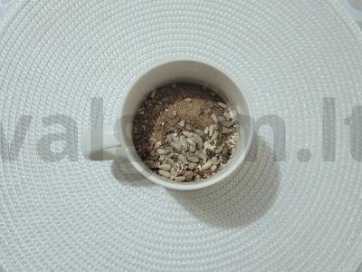 Naudingas avižinių sėlenų PP sumuštinis Žingsnis 3