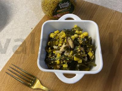 Jūros salotos su garstyčiomis pagrindine nuotrauka