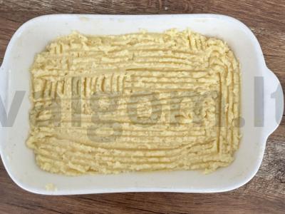 Bulvių apkepas su pievagrybiais Žingsnis 4