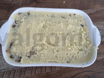 Bulvių apkepas su pievagrybiais Žingsnis 6