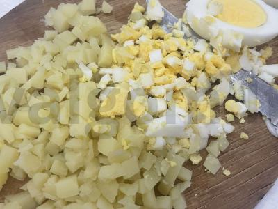 Salotas „Naujametinė naktis“ Žingsnis 2