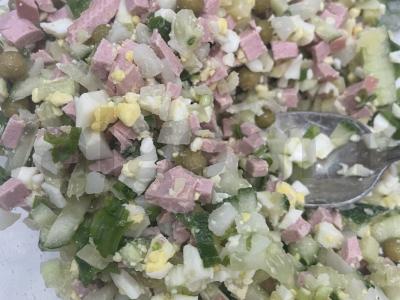 Salotas „Naujametinė naktis“ Žingsnis 7