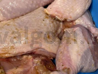 Kepta „Barbekiu vištiena“ Žingsnis 1