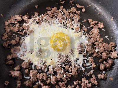 Keptas kiaušinienė su faršu Žingsnis 3