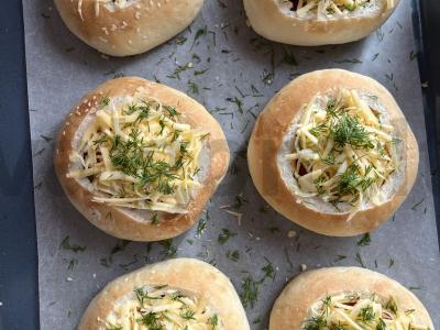 Uždaras burgeris su rūkyta mėsa Žingsnis 5