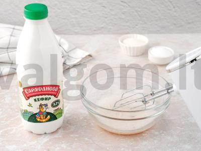 Patingėję chachapuri su kefyru Žingsnis 1