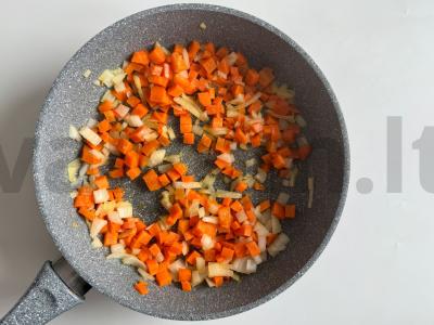 Grietinėlės sriuba su orzo makaronais Žingsnis 4