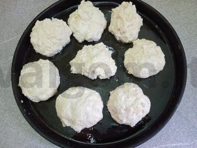 Sūrio bandelės su kmynais Žingsnis 5