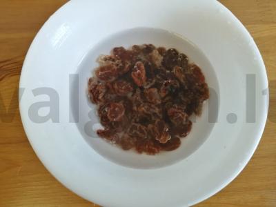 Šalta avižinė košė pusryčiams Žingsnis 1