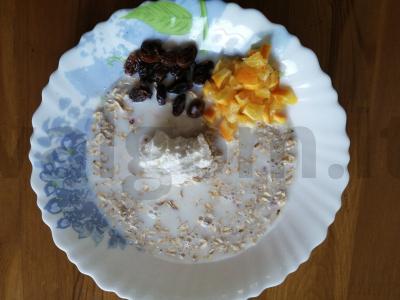 Šalta avižinė košė pusryčiams Žingsnis 6