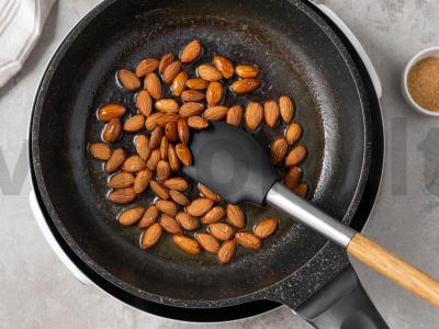 Šviežio špinato salotos Žingsnis 2