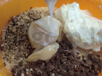 Šokoladinė dešra „Kremlinė“ Žingsnis 5