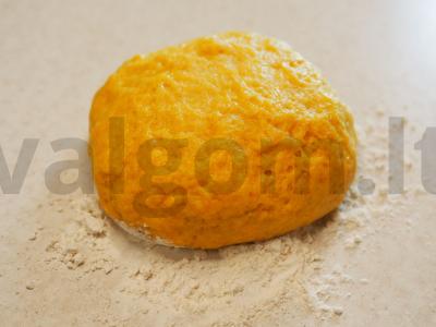 Kisielius su polenta ir grybais „Saulėtas“ Žingsnis 2