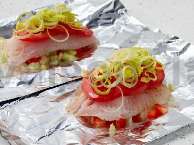 Tilapijos filė su daržovėmis Žingsnis 4