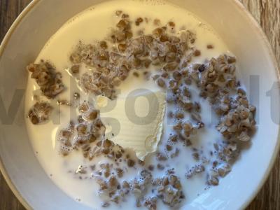 Grikių košė su figomis ir anakardžiais Žingsnis 2