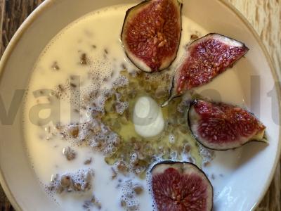 Grikių košė su figomis ir anakardžiais Žingsnis 3