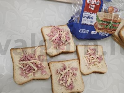 Sūrio klubinis sumuštinis orkaitėje Žingsnis 2