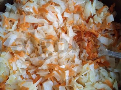 Kopūstų įdaras pyragams Žingsnis 4