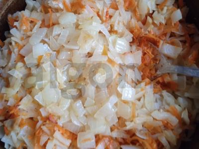 Kopūstų įdaras pyragams Žingsnis 6