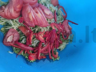 Salotas „Frillis“ Žingsnis 5