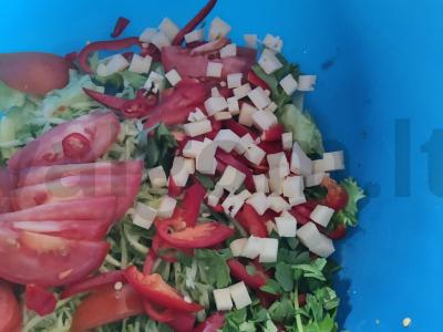 Salotas „Frillis“ Žingsnis 7