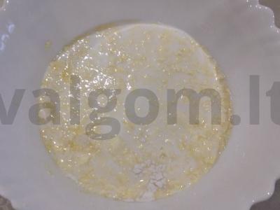 Skaniausias sausainis su mineraliniu vandeniu Žingsnis 2