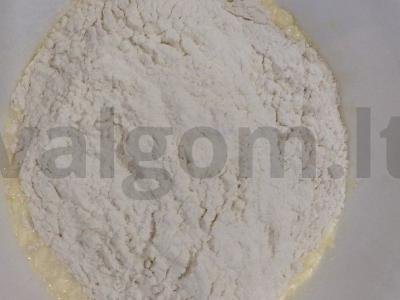 Skaniausias sausainis su mineraliniu vandeniu Žingsnis 3