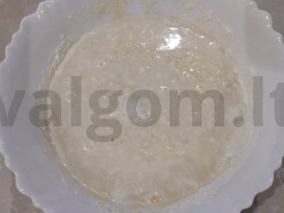 Skaniausias sausainis su mineraliniu vandeniu Žingsnis 4