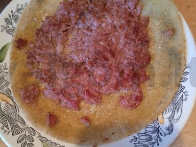 Daržovių ir sūrio burgerių paplotėlis Žingsnis 7