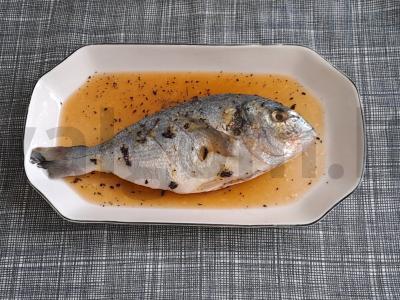 Dorada apelsinų marinate garuose Žingsnis 3