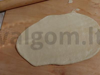 Adžarų hachapuri per 40 minučių Žingsnis 1