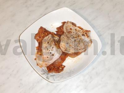 Vištiena su ryžiais „Krasnodaro stebuklas“ Žingsnis 1